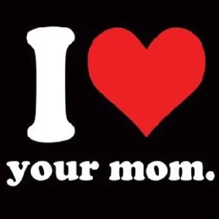 ❤️ emoji я вменяемый нахуй @mightynighty. Telegram sticker 9 of 47