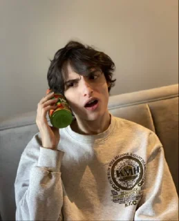 📞 emoji finnwolfhard Telegram sticker 8 of 38