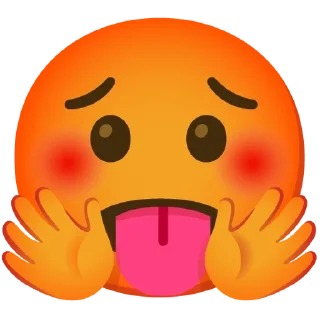 🥵 emoji От @vspakers Telegram sticker 7 of 30
