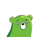 🤯 emoji Midori Kuma animated Telegram sticker 14 of 32