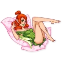 🤙 emoji Green Fairy Telegram sticker 16 of 40