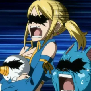 😄 emoji Fairy tail Telegram sticker 7 of 59