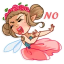 😖 emoji Fairy Telegram sticker 23 of 35