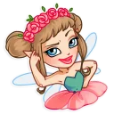 😈 emoji Fairy Telegram sticker 10 of 35