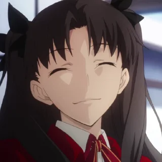😠 emoji Rin Tohsaka UBW @ciseauxx Telegram sticker 11 of 66