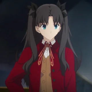 😮‍💨 emoji Rin Tohsaka UBW @ciseauxx Telegram sticker 9 of 66