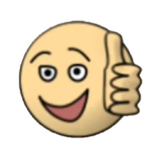 👍 emoji fool alone Telegram sticker 7 of 24