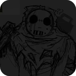 🔪 emoji 𝚂𝙻𝙰𝚂𝙷𝙴𝚁 🔪 (random pictures) Telegram sticker 16 of 103