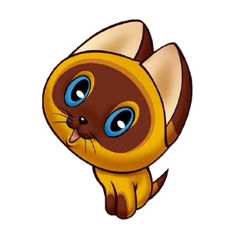 Sticker from Котёнок по имени Гав :: @animesticks