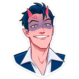 😄 emoji Дьявол (@TgSticker) Telegram sticker 14 of 48