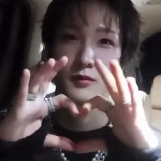🫶 emoji карика жыр пак Telegram sticker 5 of 111