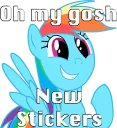 😱 emoji MLP Telegram sticker 12 of 34