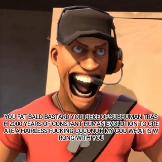 🤬 emoji TeamFortress2Meme Telegram sticker 15 of 42