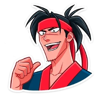 Sticker from Хиро без надписей @TgSticker