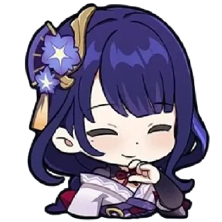 🎆 emoji Chibi Genshin 2 Telegram sticker 4 of 70