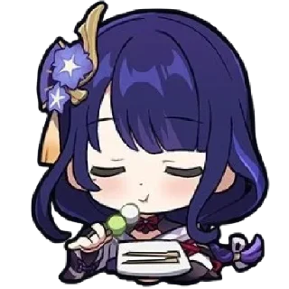 🎆 emoji Chibi Genshin 2 Telegram sticker 2 of 70