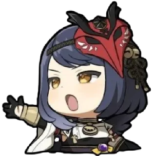 🌉 emoji Chibi Genshin 2 Telegram sticker 7 of 70