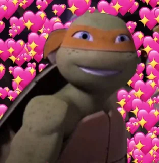 😁 emoji SILLY TMNT 💥 @pongostik Telegram sticker 9 of 91