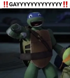 🤣 emoji SILLY TMNT 💥 @pongostik Telegram sticker 17 of 91