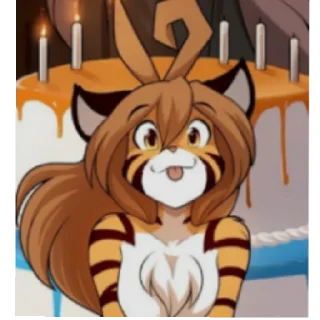 😛 emoji Флора Telegram sticker 5 of 11