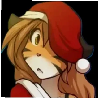 😦 emoji Флора Telegram sticker 10 of 11