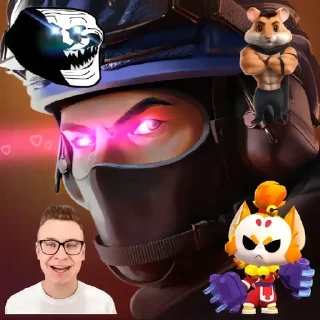 😏 emoji Тролфейс стендофчик ➡️ @Ctikerubot Telegram sticker 2 of 41
