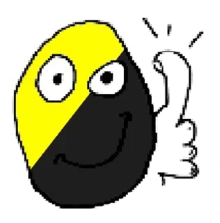 👍 emoji Ancap @karikatyri — @stckrRobot Telegram sticker 19 of 120