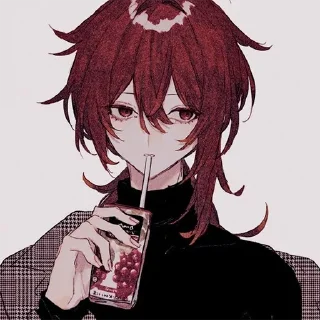 🥤 emoji Diluc Telegram sticker 24 of 92