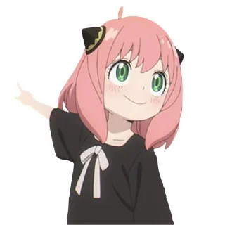 😊 emoji Anya×Forger×Spy×Family Telegram sticker 13 of 105