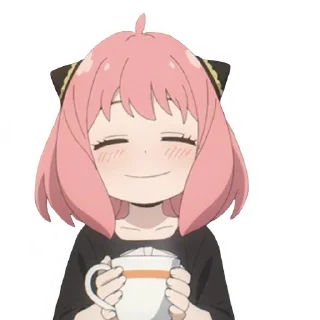 ☕ emoji Anya×Forger×Spy×Family Telegram sticker 20 of 105