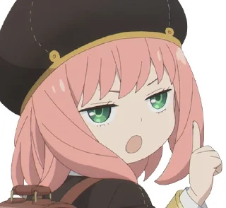 👆 emoji Anya×Forger×Spy×Family Telegram sticker 5 of 105