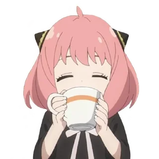 ☕ emoji Anya×Forger×Spy×Family Telegram sticker 19 of 105