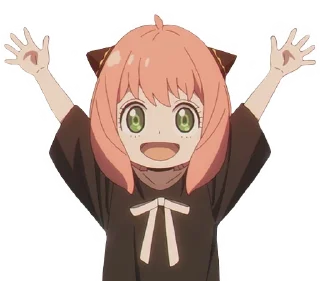 😃 emoji Anya×Forger×Spy×Family Telegram sticker 12 of 105