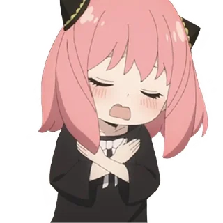 😳 emoji Anya×Forger×Spy×Family Telegram sticker 6 of 105