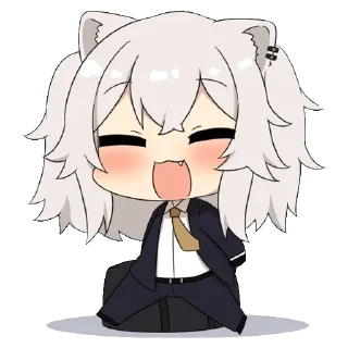😸 emoji Shishiro Botan Telegram sticker 18 of 73