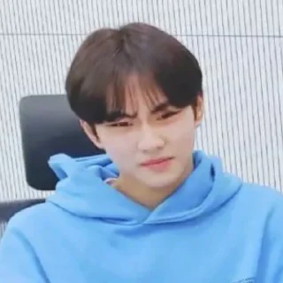 🤍 emoji :::смешные стикеры с энхайпен Telegram sticker 6 of 15