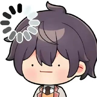 😐 emoji Roshidere | アリアは時々ロシア語で自分の感情を隠 Telegram sticker 18 of 119