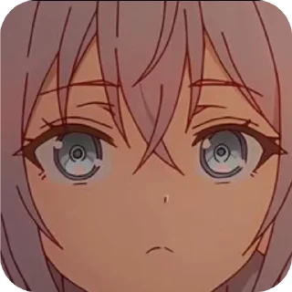 😞 emoji Roshidere | アリアは時々ロシア語で自分の感情を隠 Telegram sticker 9 of 119