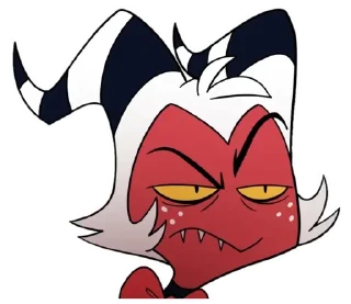 😑 emoji @HazbinStick Telegram sticker 9 of 39