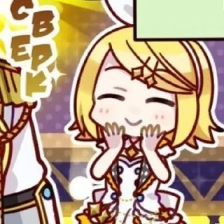 Sticker from MORE MORE JUMP!