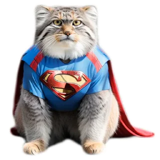 🦸‍♂️ emoji Everyday Manul @animalplantspb Telegram sticker 20 of 35