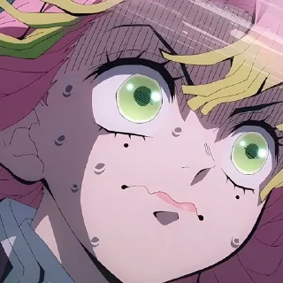 😠 emoji Мицури @anime_sticks Telegram sticker 6 of 20