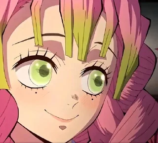 😊 emoji Мицури @anime_sticks Telegram sticker 6 of 20