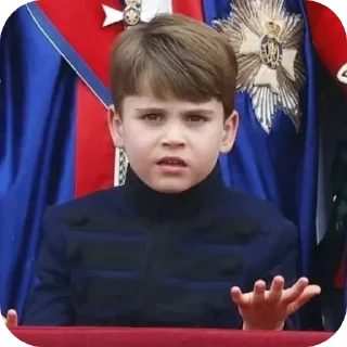 🧐 emoji Prince Louis Telegram sticker 7 of 40