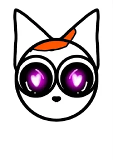 Sticker from Кот Снежок