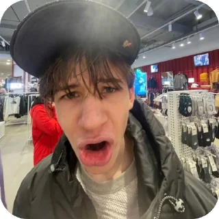 🫥 emoji 52 нахуй Telegram sticker 24 of 52