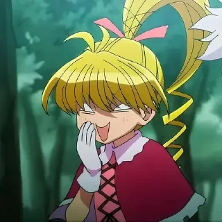 🤭 emoji Хантер х хантер @anime_stickerr Telegram sticker 6 of 20