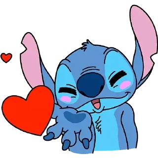 😘 emoji Stitch Telegram sticker 14 of 40