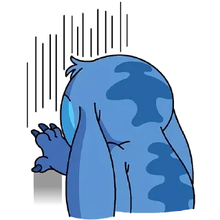 😞 emoji Stitch Telegram sticker 19 of 40