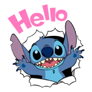 Sticker from Stitch